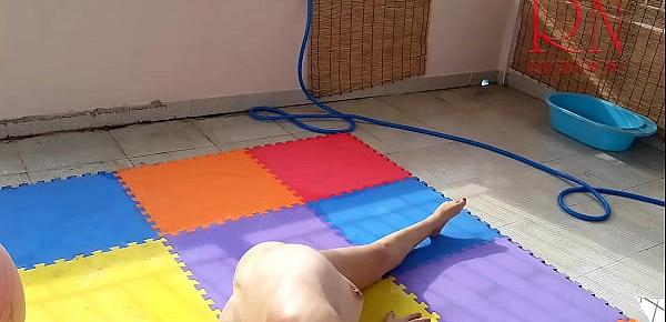 Naked yoga Naked gymnastics Nude Yoga PART 2